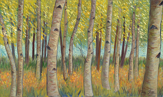 Aspen Grove — Canvas Print